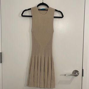 Alice + Olivia Beige Dress, size: xs
